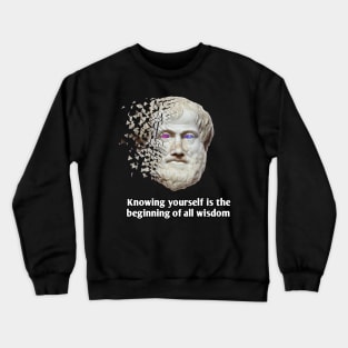Aristotle Wisdom Crewneck Sweatshirt